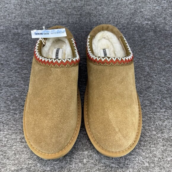 ✅Cushionaire Women’s Sz 7M Keto Slip On Suede Mule Slipper Faux Fur Lining NEW! - Picture 6 of 10